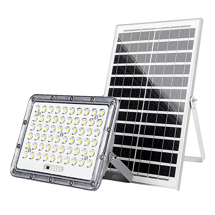 Avizar Projecteur LED 10W Extérieur 9000K avec Panneau Solaire 12W