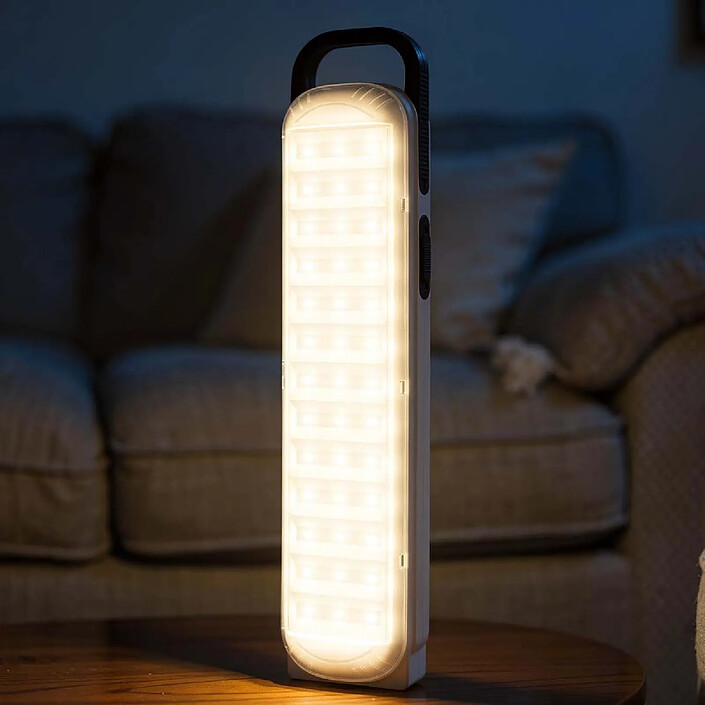 Avis Lampe d'Urgence 42 LED Haute Luminosité 1800mAh Rechargeable et Portable Blanc
