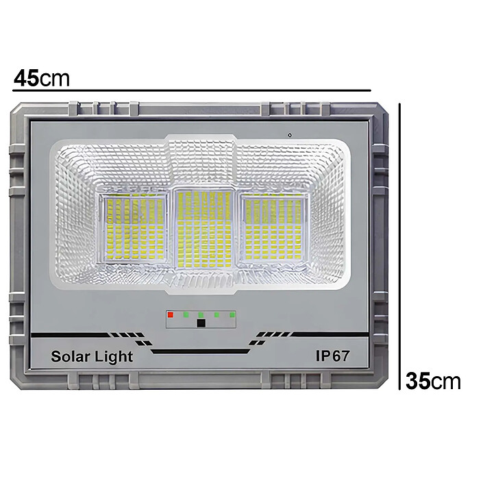 Acheter Avizar Projecteur Solaire LED 17W IP67 avec Batterie 20000mAh  avec Panneau 17W