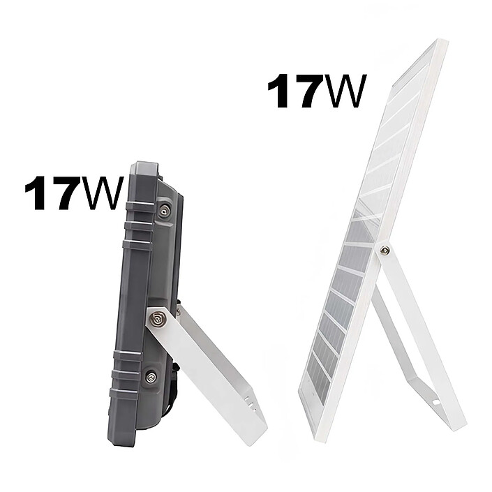 Avizar Projecteur Solaire LED 17W IP67 avec Batterie 20000mAh  avec Panneau 17W pas cher