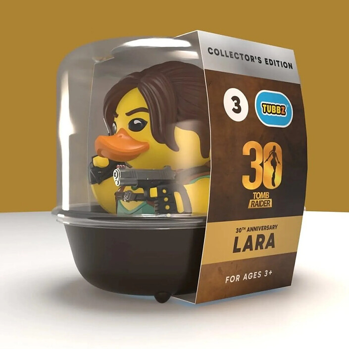 Tomb Raider - Figurine Tubbz Lara (30th Anniversary) Collector's Edition 10 cm