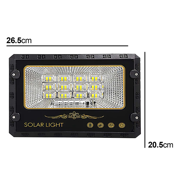 Acheter Avizar Projecteur LED 10W Extérieur 9000K avec Panneau Solaire 10W