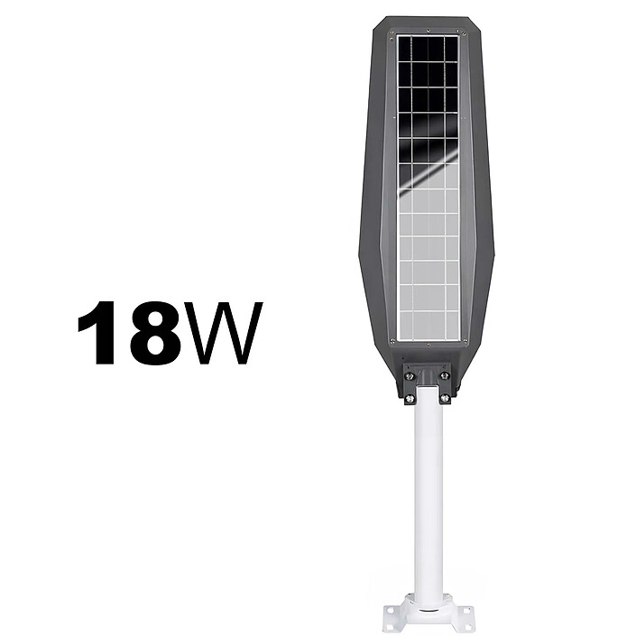 Avizar Lampe Solaire LED 18W avec Détecteur de Mouvement et Batterie 20000mAh pas cher