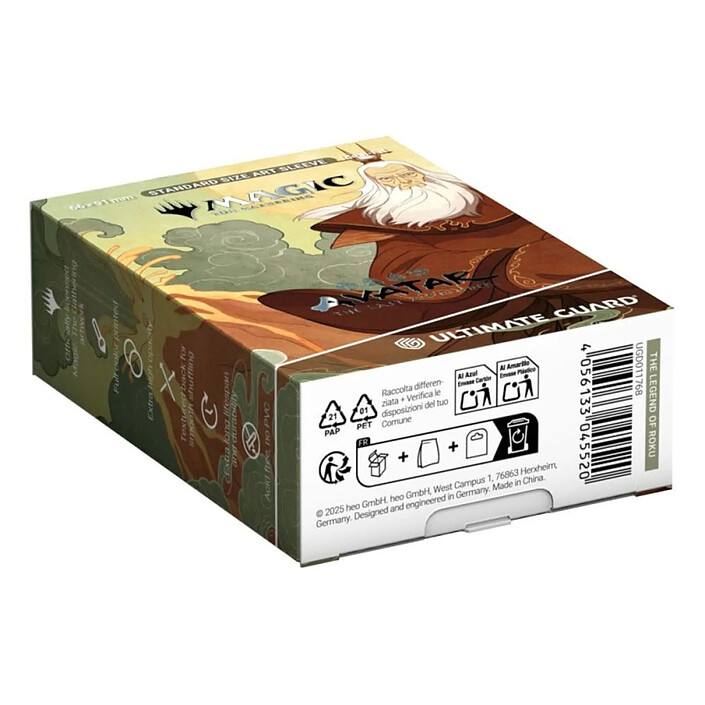 Ultimate Guard - Magic the Gathering Art Sleeves Magic: The Gathering Avatar, le dernier maître de l'air The Legend of Roku pas cher