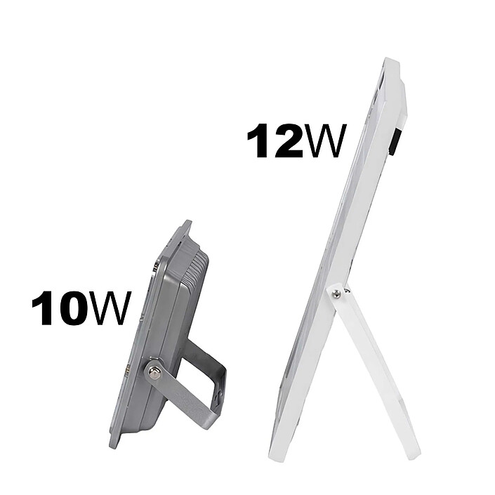 Avizar Projecteur LED 10W Extérieur 9000K avec Panneau Solaire 12W pas cher
