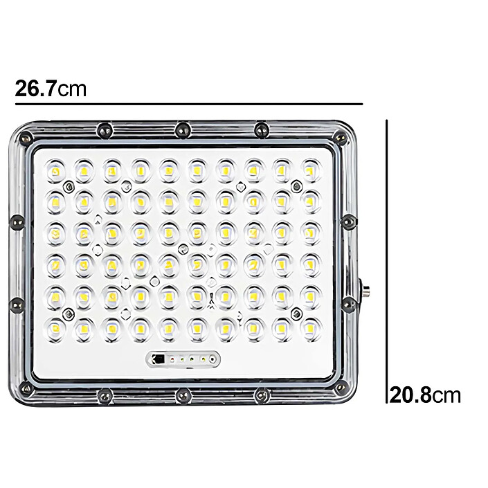 Acheter Avizar Projecteur LED 13W Extérieur 9000K avec Panneau Solaire 15W