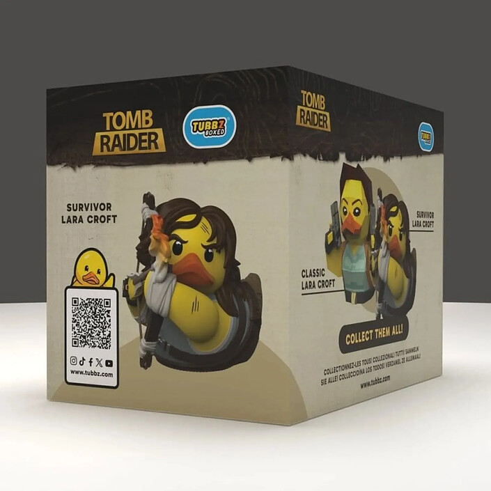 Avis Tomb Raider - Figurine Tubbz Lara Croft (Survivor) Boxed Edition 10 cm
