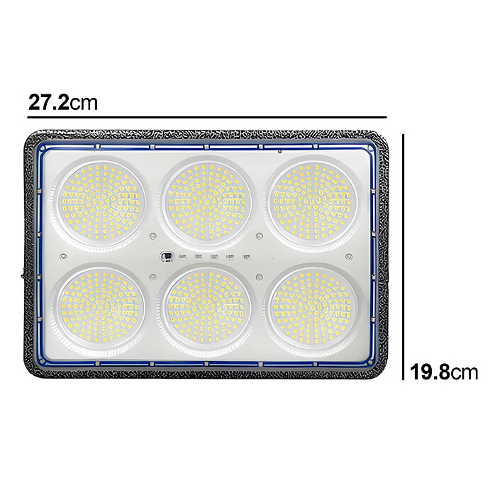 Acheter Avizar Projecteur LED 15W Extérieur 9000K avec Panneau Solaire 12W