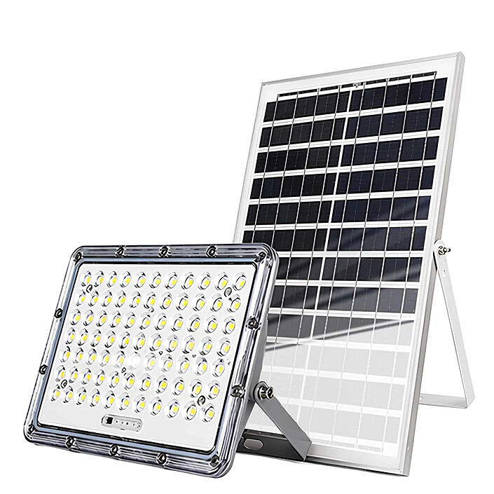 Avizar Projecteur LED 13W Extérieur 9000K avec Panneau Solaire 15W