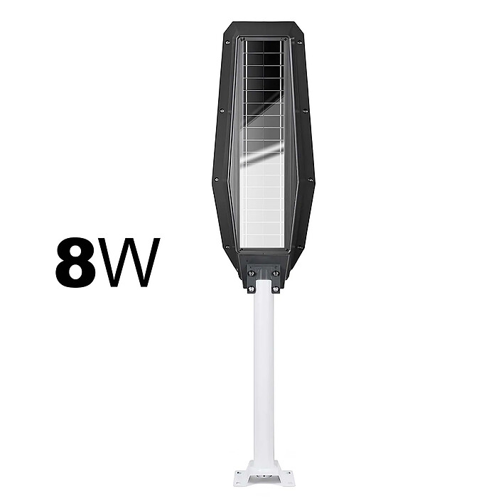 Avizar Lampe Solaire LED 8W avec Détecteur de Mouvement et Batterie 10000mAh pas cher