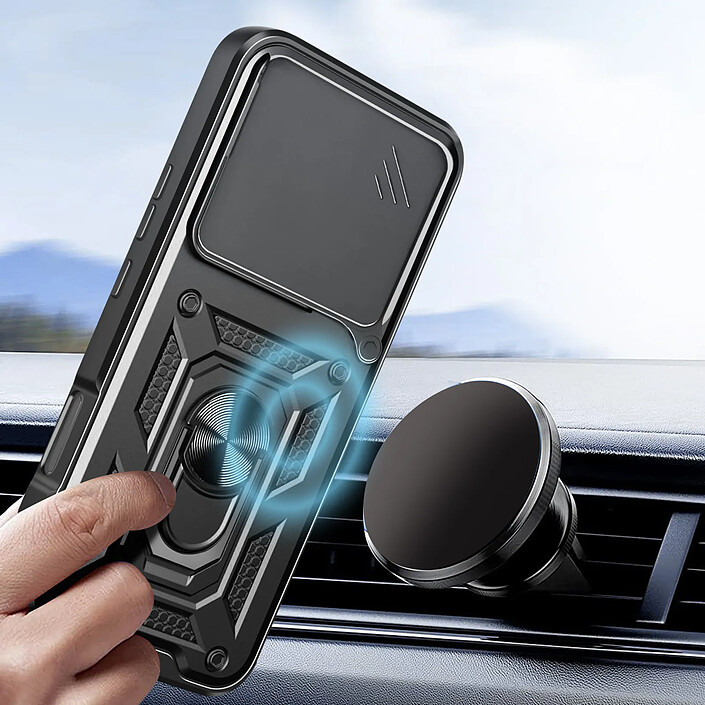 Avis Avizar Coque pour Honor 600 Lite Antichoc avec Cache Caméra et Anneau Support