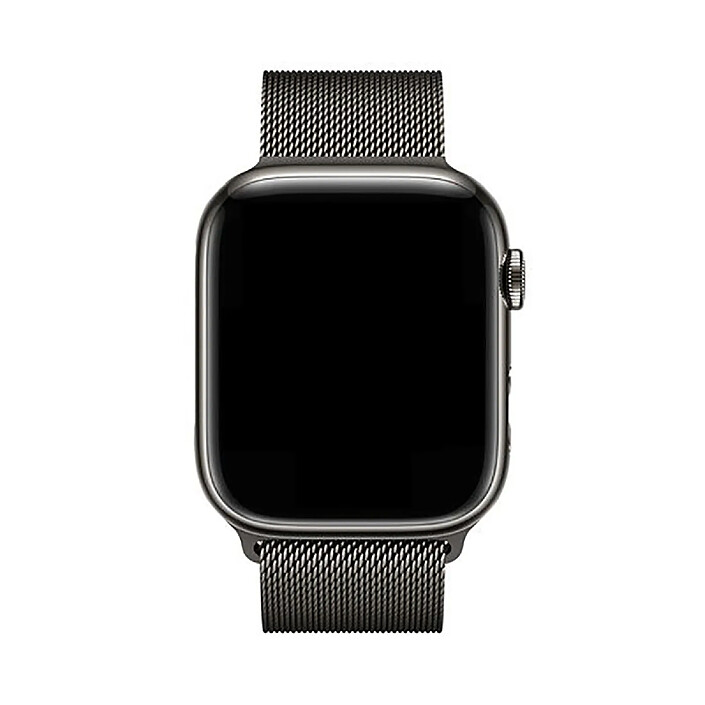 Acheter Decoded Bracelet Milanais pour Apple Watch 38 / 40 / 41 / 42mm en Acier Inoxydable Noir