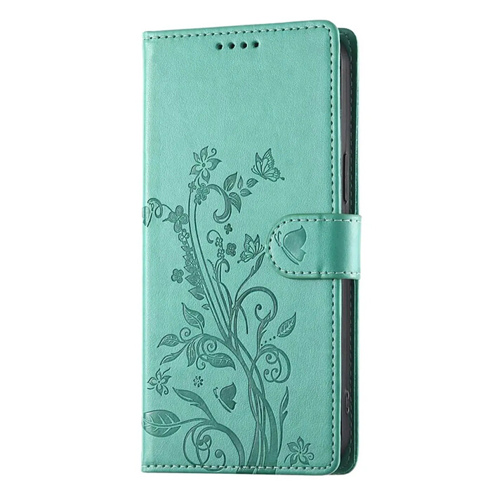 Avizar Étui Portefeuille pour Honor 600 Motif Floral avec Support Video