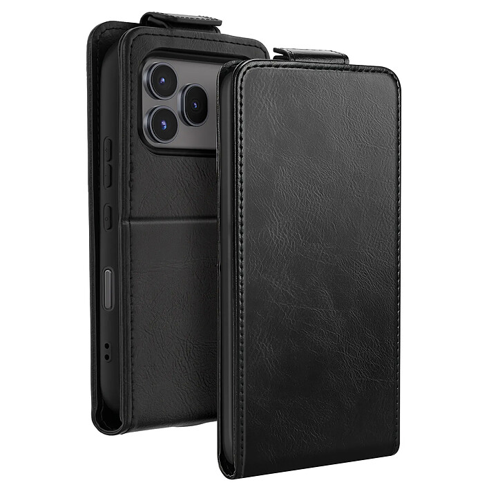 Avizar Étui Clapet Vertical pour Honor 600 / 600 Pro avec Porte-carte et Support Vidéo