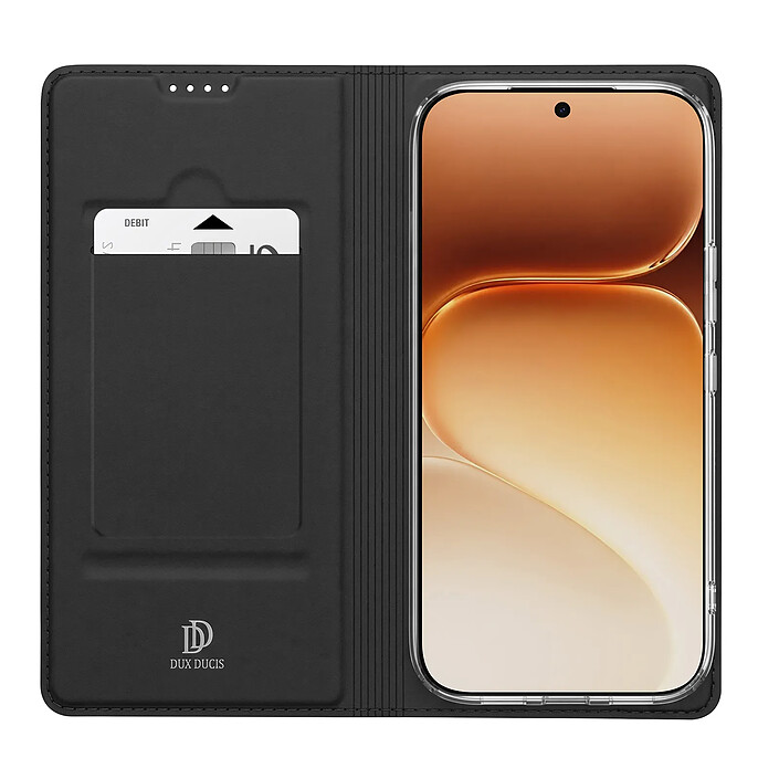 Acheter Dux Ducis Étui pour Honor 600 Pro Série Skin Pro avec Porte-Cartes et Support Noir