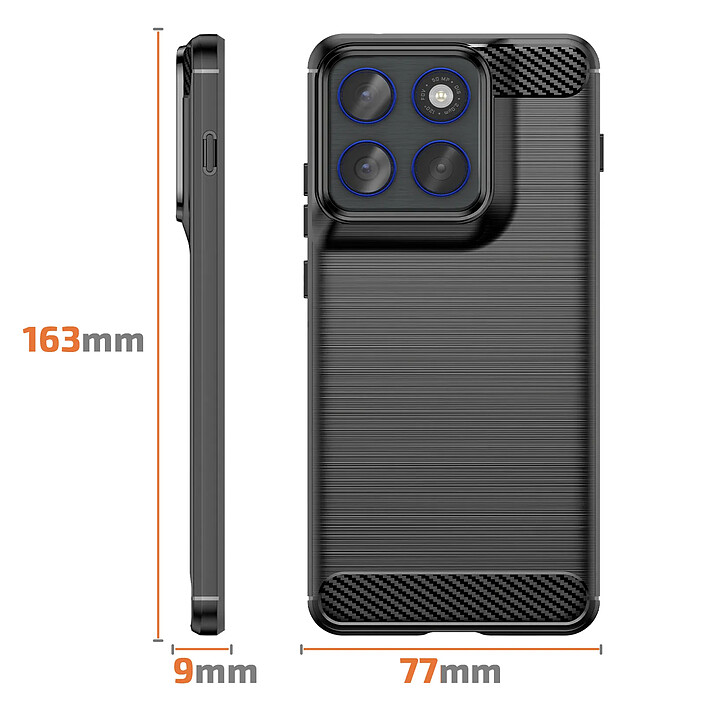 Avizar Coque pour Motorola Edge 70 Silicone Souple et Antichoc pas cher