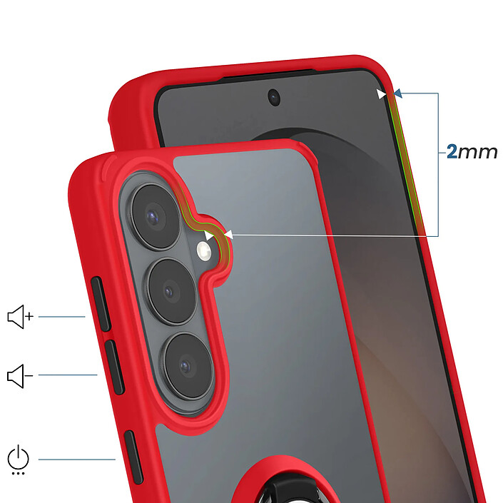 Avis Avizar Coque pour Galaxy S26 Plus Protection Rigide avec Anneau Rotatif 360°