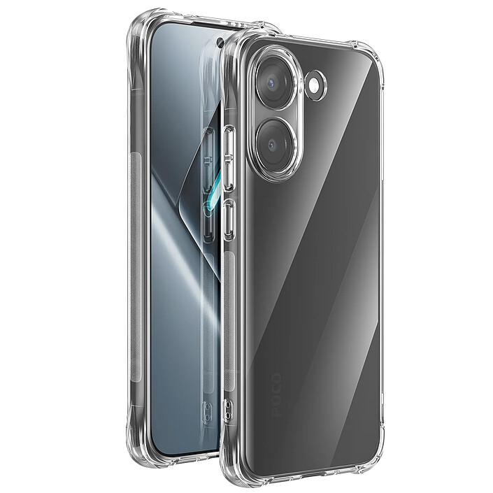 Avizar Coque pour Poco X8 Pro Bumper avec Coins Renforcés et Rebords Surélevés