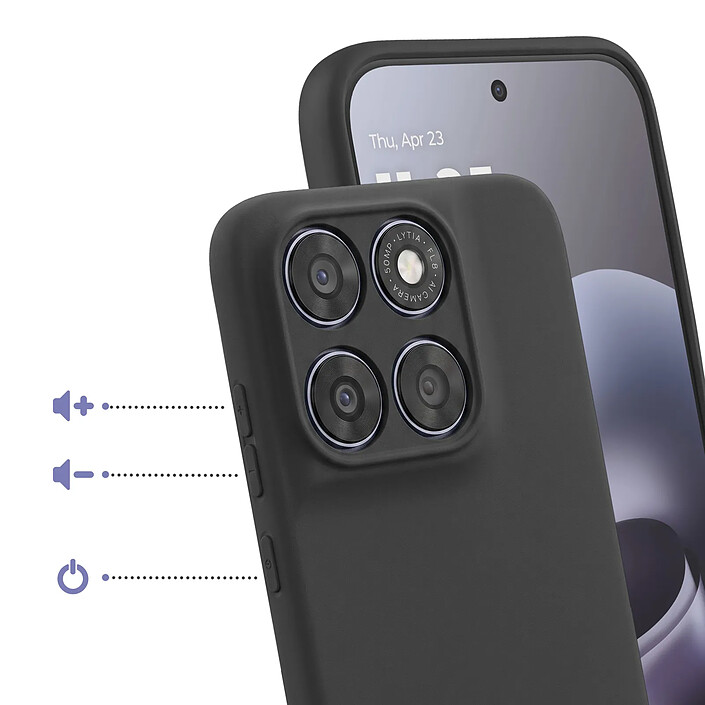 Avis Avizar Coque pour Motorola Moto G87 en Silicone Souple et Anti-Traces