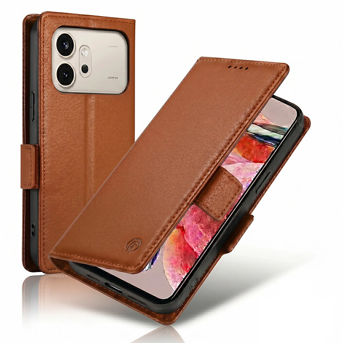 Avizar Étui pour Honor 600 avec Rangements Cartes et Support Vidéo