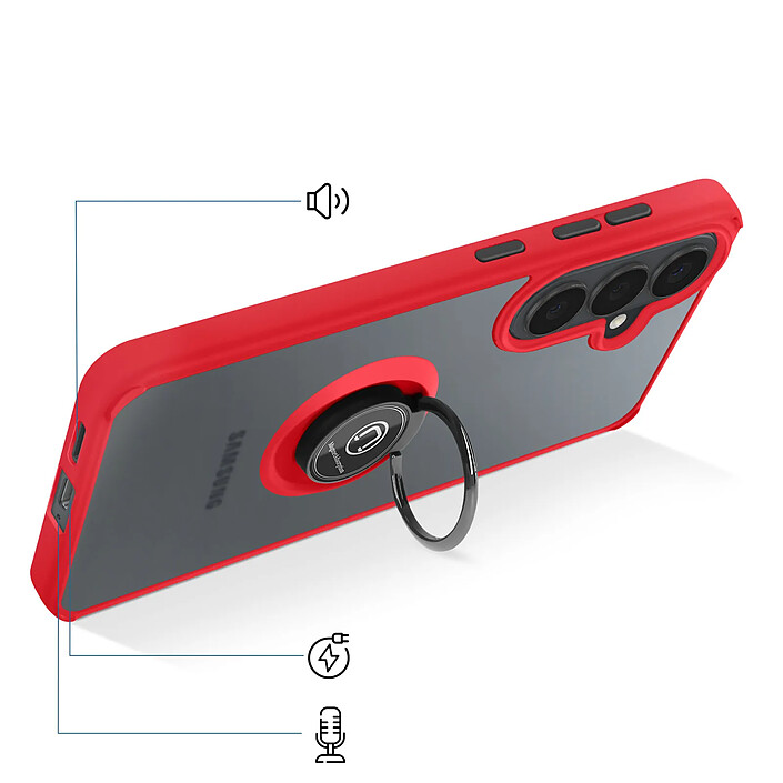 Acheter Avizar Coque pour Galaxy S26 Protection Rigide avec Anneau Rotatif 360°