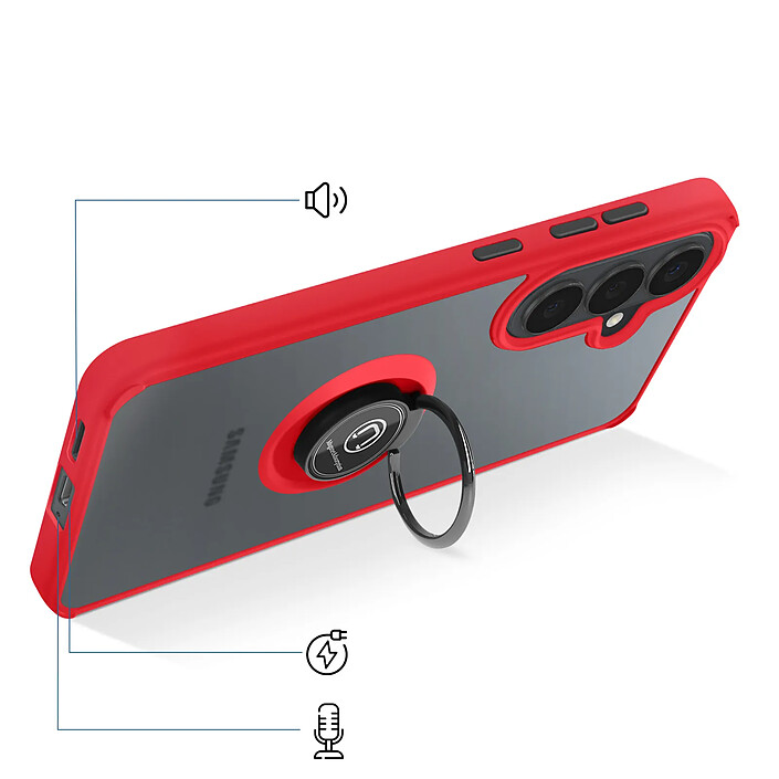 Acheter Avizar Coque pour Galaxy S26 Plus Protection Rigide avec Anneau Rotatif 360°