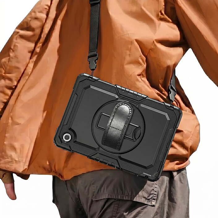 Avizar Coque Intégrale pour Lenovo Tab 10.1 2025 avec Support Vidéo et Bandoulière pas cher