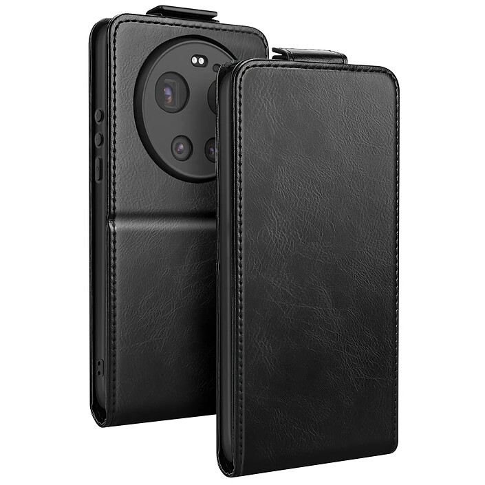Avizar Étui Clapet Vertical pour Xiaomi 17 Ultra avec Porte-carte et Support Vidéo