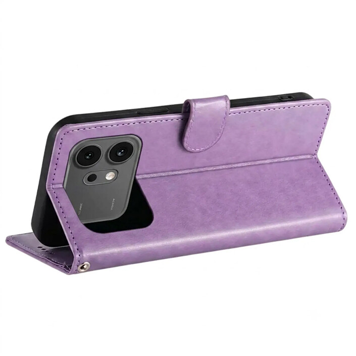 Acheter Avizar Étui Portefeuille pour Honor 600 Motif Floral avec Support Video