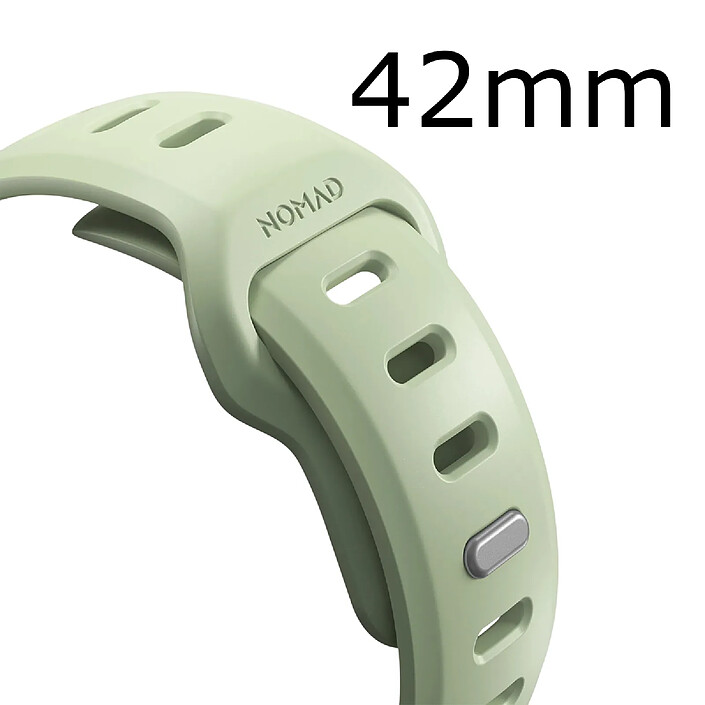 Nomad Bracelet pour Watch 38 / 40 / 41 / 42mm Modèle Tempo Band Étanche Vert pas cher