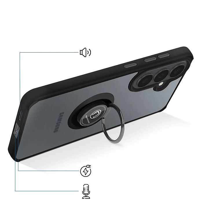 Acheter Avizar Coque pour Galaxy S26 Plus Protection Rigide avec Anneau Rotatif 360°