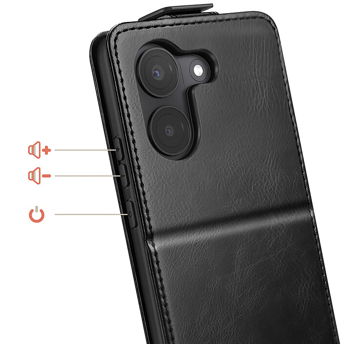 Avis Avizar Étui Clapet Vertical pour Poco X8 Pro avec Porte-carte et Support Vidéo