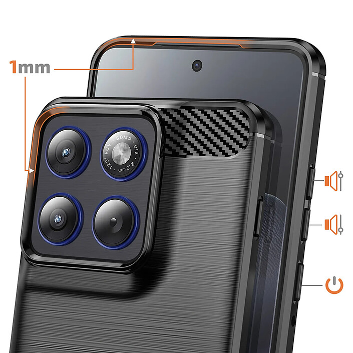 Avis Avizar Coque pour Motorola Edge 70 Silicone Souple et Antichoc