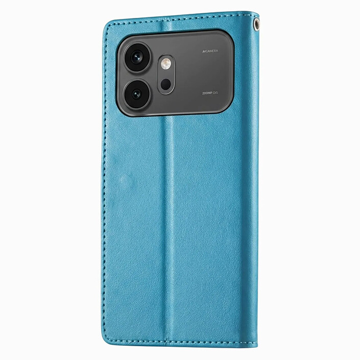 Avizar Étui Portefeuille pour Honor 600 Motif Floral avec Support Video pas cher