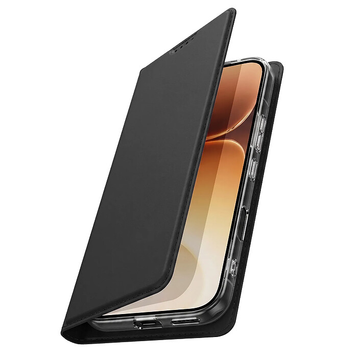 Dux Ducis Étui pour Honor 600 Pro Série Skin Pro avec Porte-Cartes et Support Noir