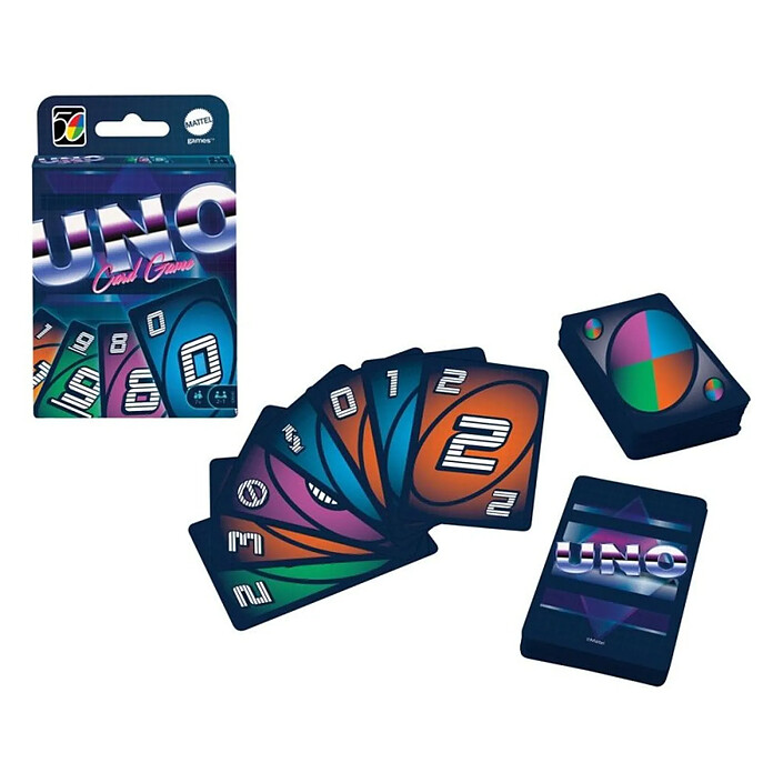 Avis UNO - Jeu de cartes Iconic Series Anniversary Edition 1980's