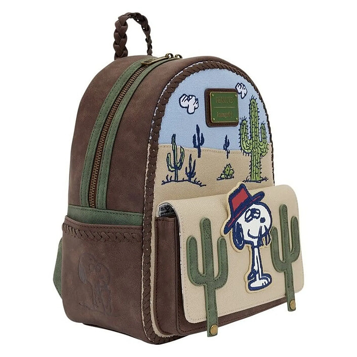 Snoopy - Mini sac à dos Spike Desert By Loungefly pas cher