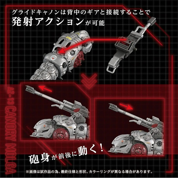Acheter Zoids - Figurine Plastic Model Kit 1/72 AZ-13 Canory Molga 19 cm