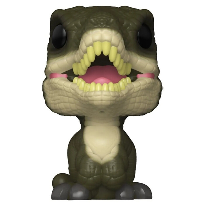 Jurassic Park - Pack 2 figurines Bitty POP! Velociraptor & Brachiosaurus 2 cm pas cher