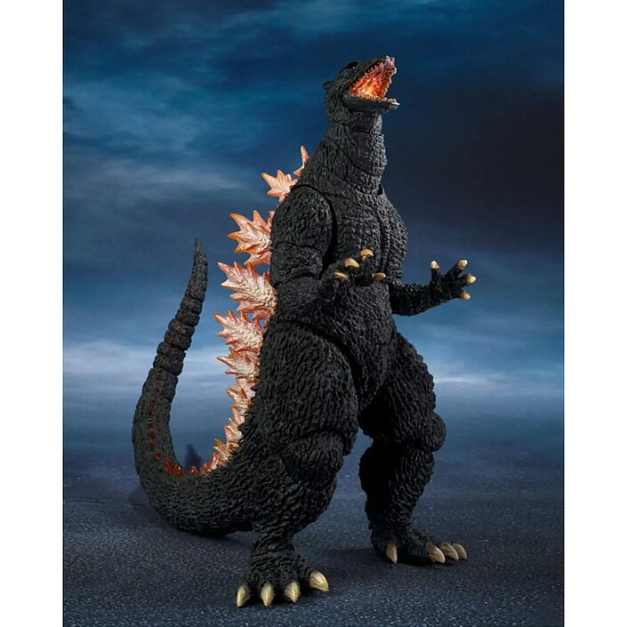 Godzilla: Final Wars - Figurine S.H.MonsterArts Godzilla Heat Ray Ver. vs. New Gotengo 16 cm pas cher