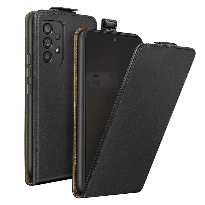Avizar Étui à Clapet Vertical Magnétique pour Galaxy A53 5G avec Porte-carte Intégré