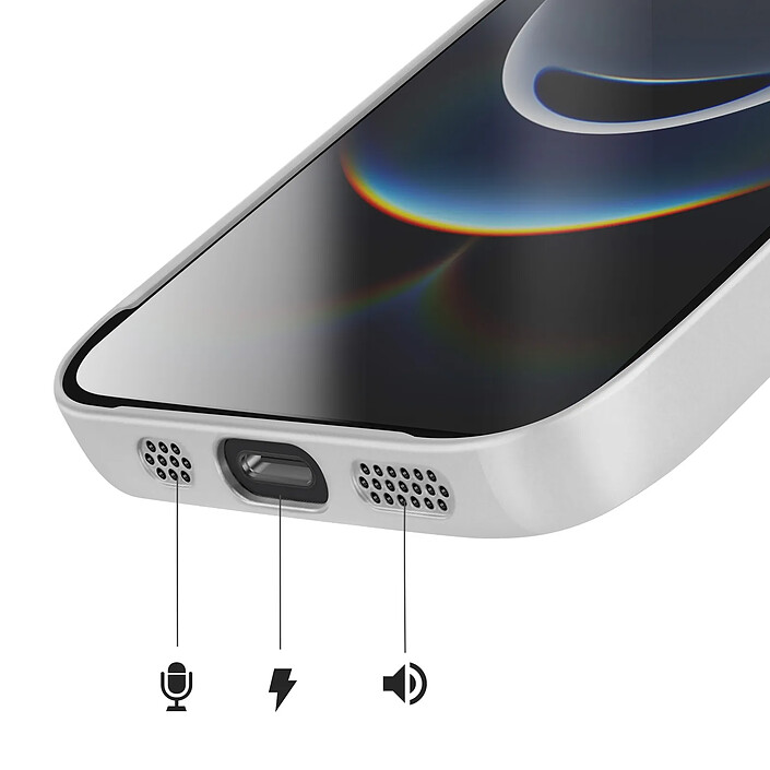 Acheter Avizar Coque Magsafe pour iPhone 16e avec Protection Caméra en Verre Trempé