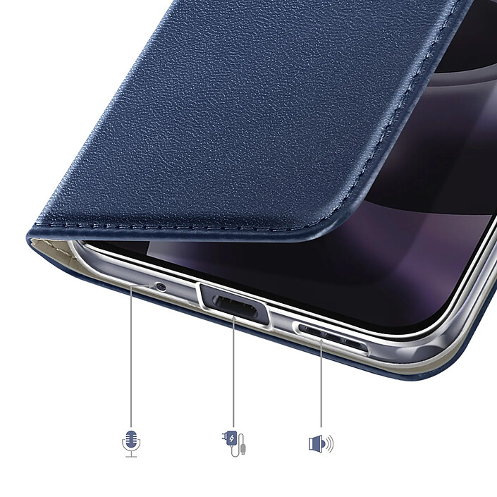 Acheter Avizar Étui pour Moto G87 avec Porte-carte Magnétique et Fonction Support Vidéo