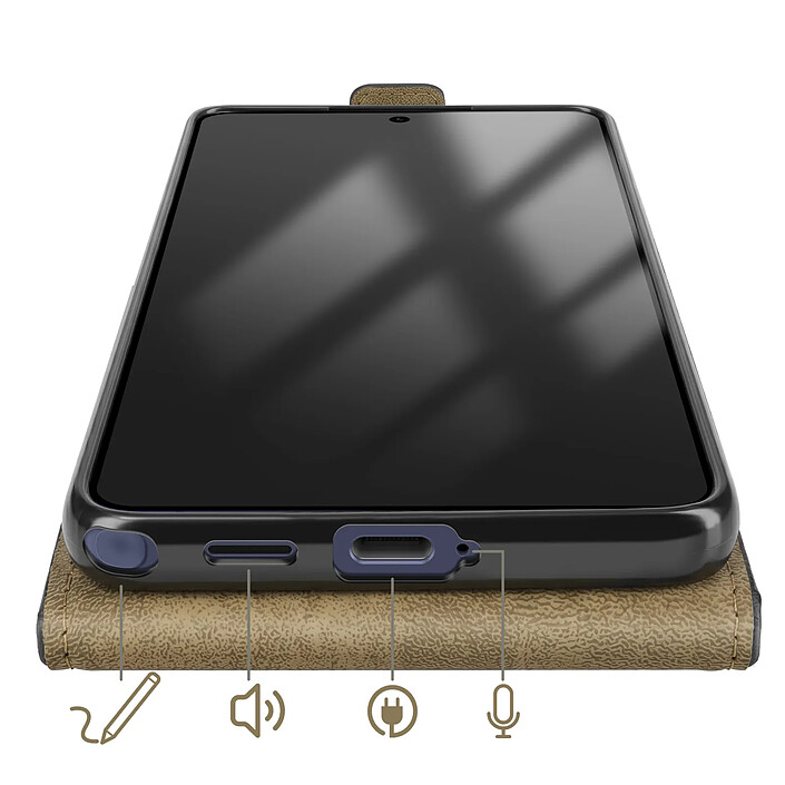 Acheter Avizar Étui à Clapet Vertical Magnétique pour Galaxy S26 Ultra avec Porte-carte