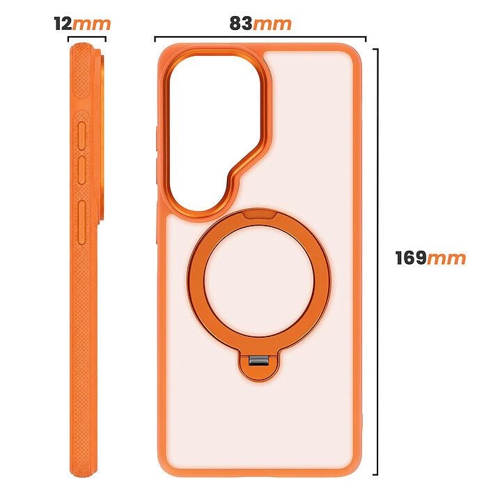 Avizar Coque Magnétique pour Galaxy S26 Ultra Antichoc avec Anneau Rotatif 360° pas cher