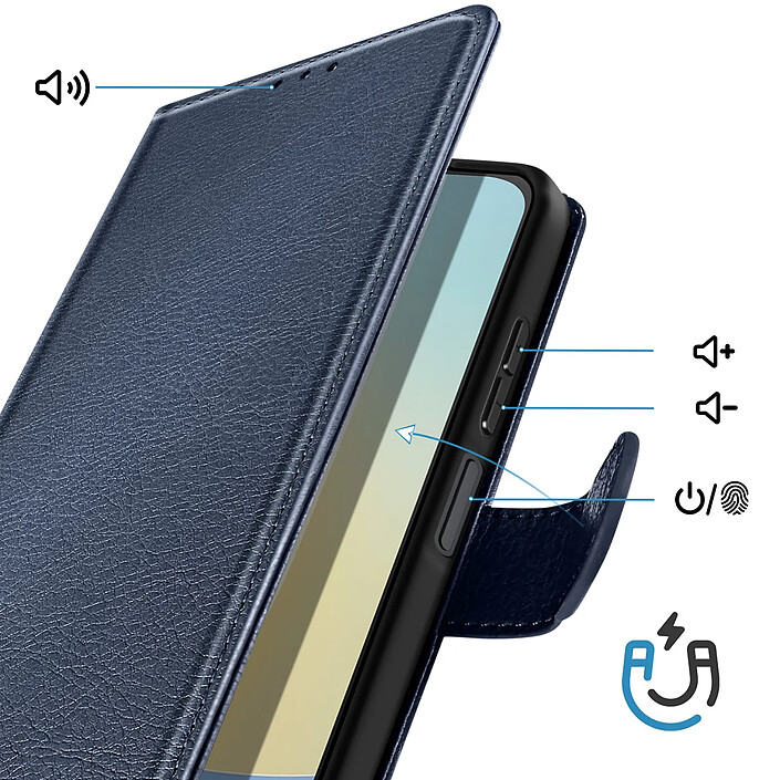 Avis Avizar Étui pour Redmi A7 Pro Série Chesterfield avec Porte-cartes et Support Vidéo