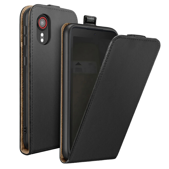 Avizar Étui à Clapet Vertical Magnétique pour Galaxy Xcover 5 avec Porte-carte