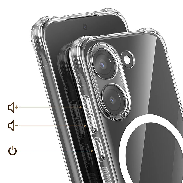 Avis Avizar Coque Magnétique Antichoc pour Poco X8 Pro à Coins Bumper et Caméra Surélevée