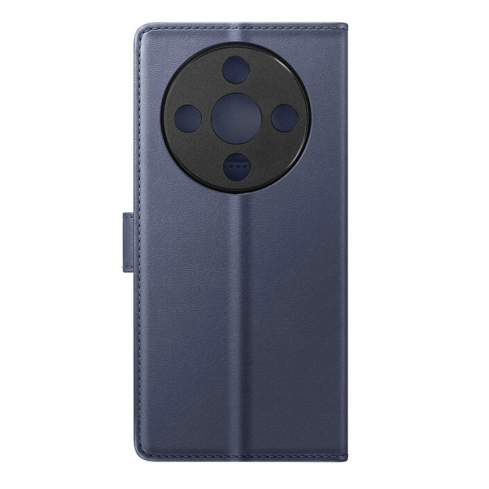 Mayaxess Étui Portefeuille 2 en 1 pour Honor Magic 8 Lite avec Coque Détachable Bleu nuit