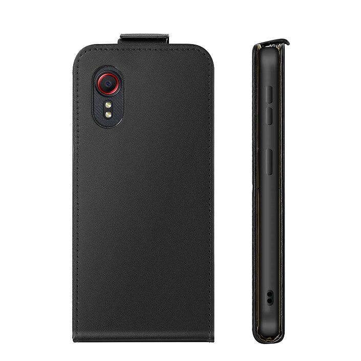 Avizar Étui à Clapet Vertical Magnétique pour Galaxy Xcover 5 avec Porte-carte pas cher